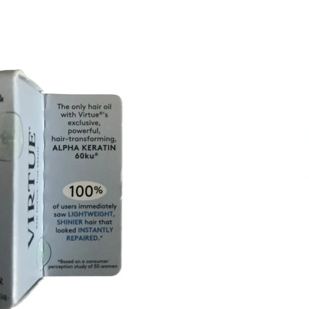 Virtue alpha keratin hair repair healing oil 0.30 oz Very rare
